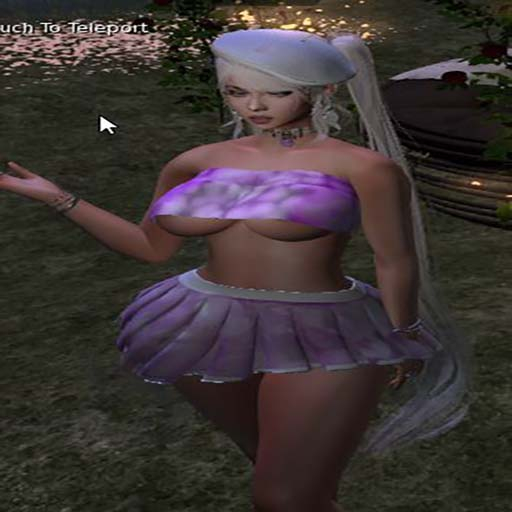 top+skirt lilac cherry Maitreya only