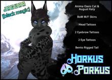 [HkPk] Jaguar for Anima Oasis Cat & AUG Katy - Black Magic 