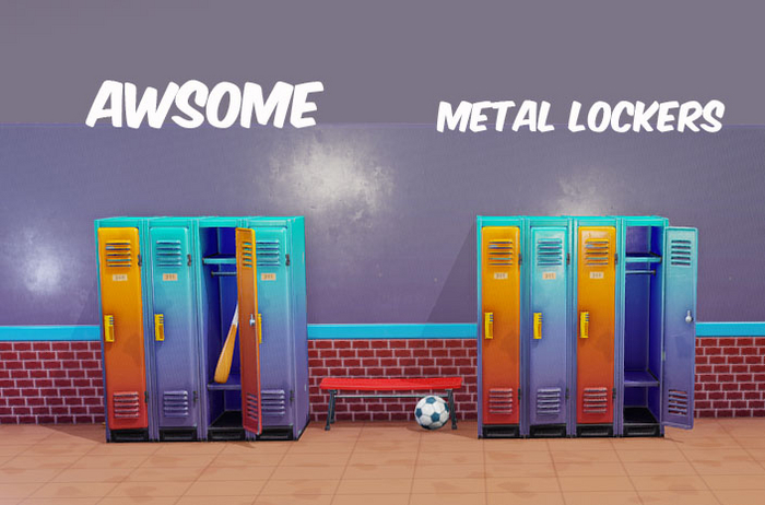 Lockers  metal