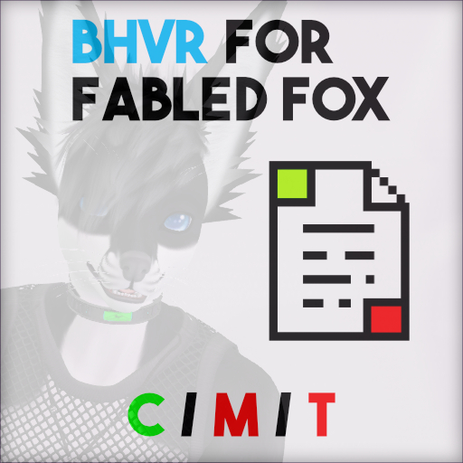 BHVR for ///ANIMA\\\ Fabled Fox