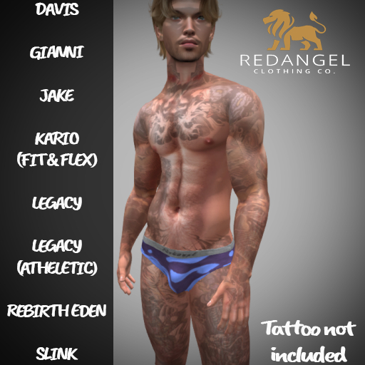 Blue Camo Briefs (Add to open)
