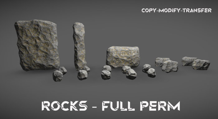 Rocks Pack 1 FULL PERM 