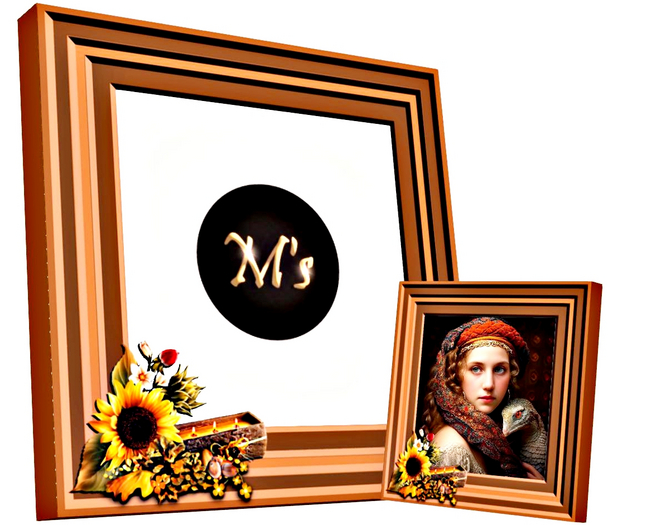 M's - Sunflowers - Photo Frame