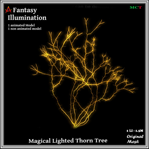 FI - Magical Lighted Thorn Tree 