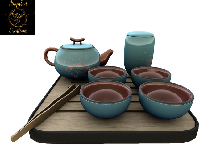 Sakura Tea Set FULL PERM MESH ♥