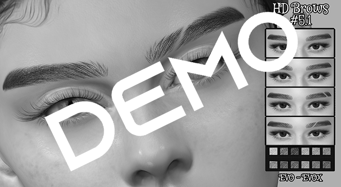 RELENTLESS HD BROWS #5.1 DEMO