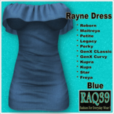 [R39] Rayne Dress-Blue