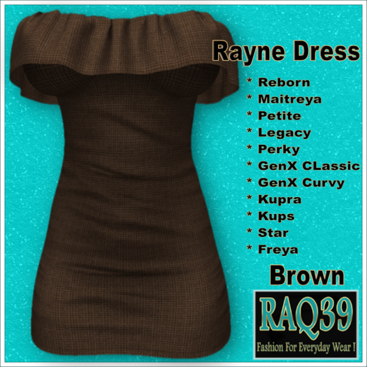 [R39] Rayne Dress-Brown