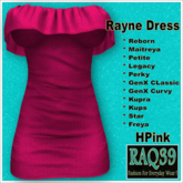 [R39] Rayne Dress-HPink