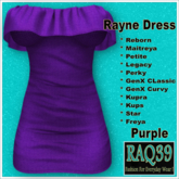 [R39] Rayne Dress-Purple