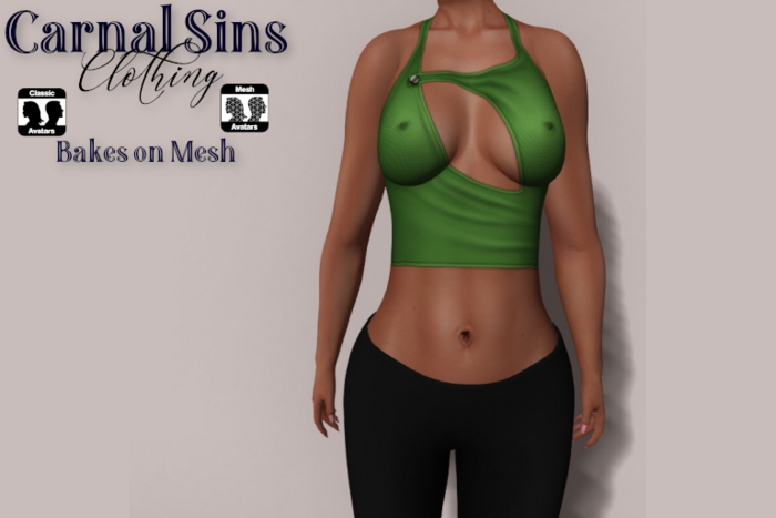 {CS} Tops - Roxanna Lime