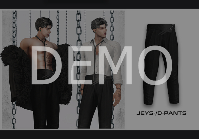 JEYS-DOMENTOR2-/D-PANTS-DEMO[ADD]