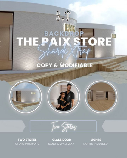[DEPAIX] * Paix Store Backdrop