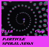 PARTICLE SPIRAL NEON