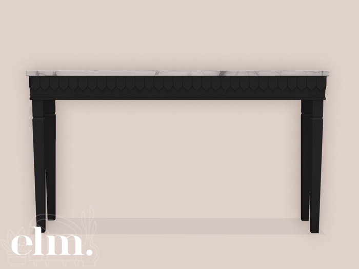 Elm. Lilith Console Table [Ink]