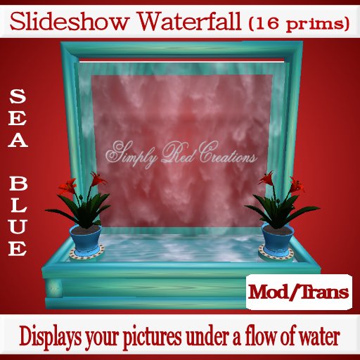 SRC Slideshow Waterfall (Sea Blue Wood)