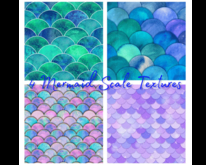 4 Mermaid Texture