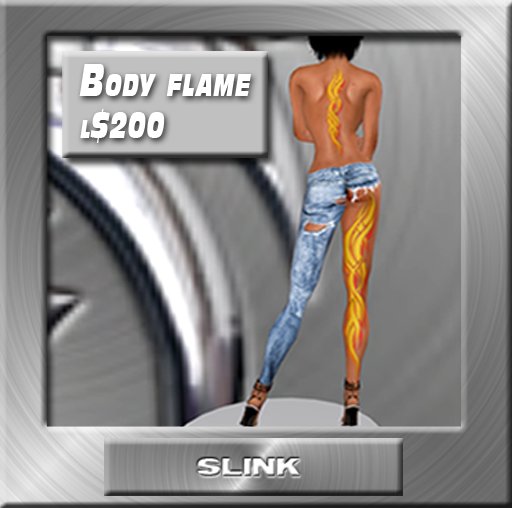 Body Flame Tattoo