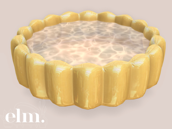 Elm. Kara Inflatable Pool ~ Yellow [PG]