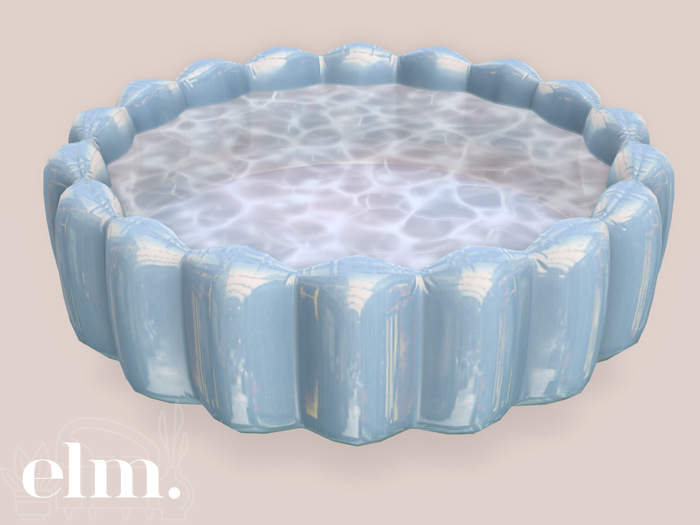 Elm. Kara Inflatable Pool ~ Blue [PG]