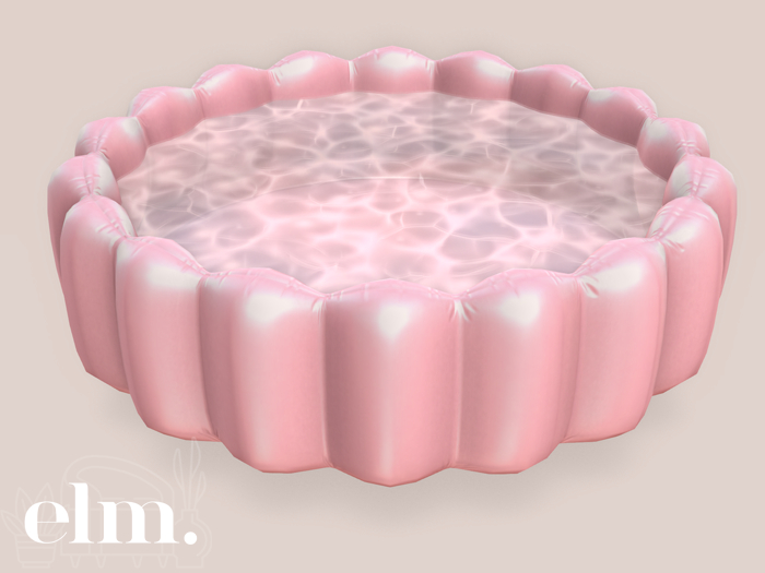 Elm. Kara Inflatable Pool ~ Pink [PG]