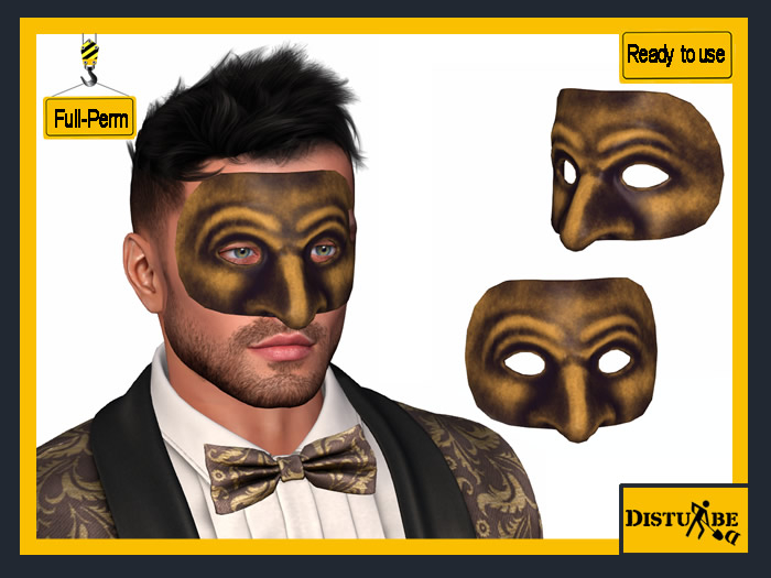 Second Life Marketplace - ::DisturbeD:: Venetian Carnival Tartaglia ...