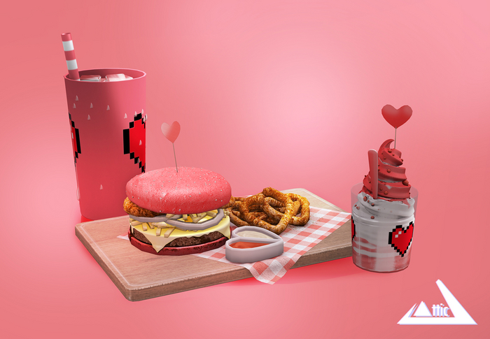 -ATTIC- Valentine Junk Food - Love