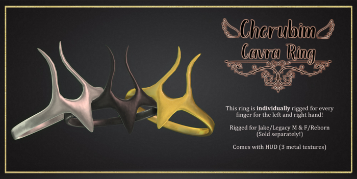 ~Cherubim~ Cavra Ring (Jake Version)