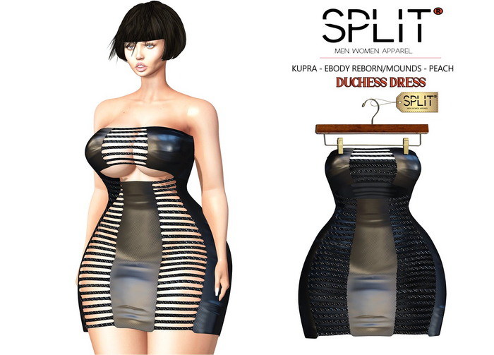 SPLIT APPAREL - Duchess Dress DEMO