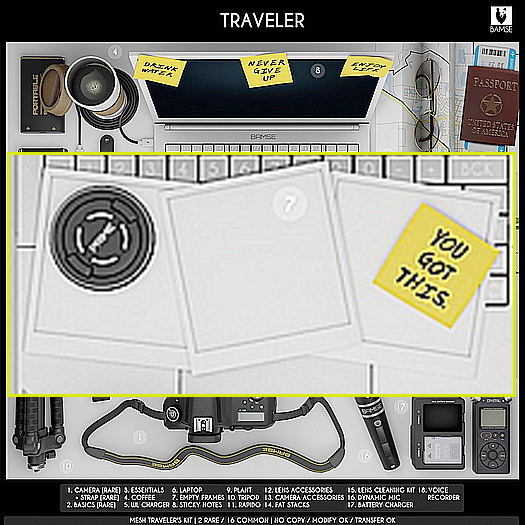 7. BAMSE : Traveler - Empty Frames