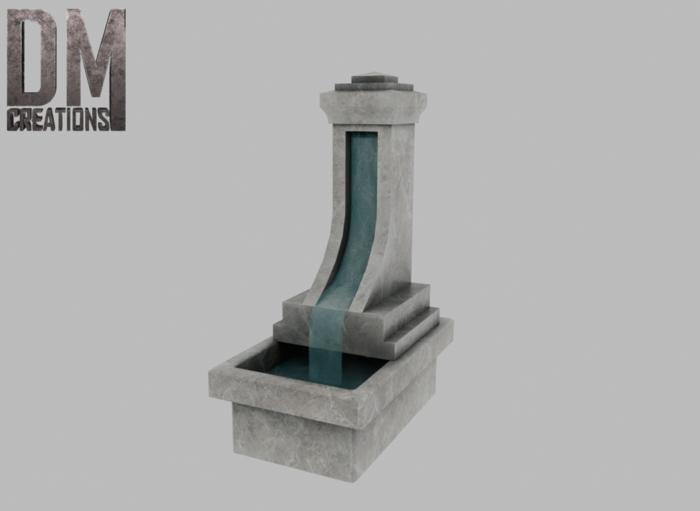 Fountain 009 Full Perm Mesh