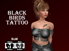Black Birds Tattoo