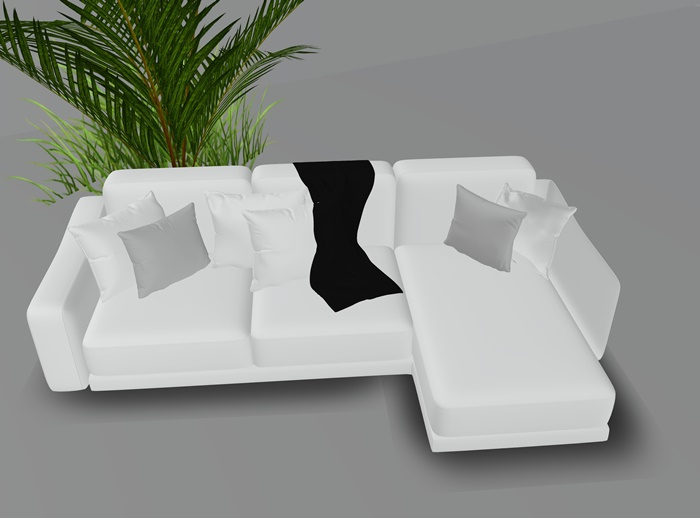 MESH SOFA FULL PERM.