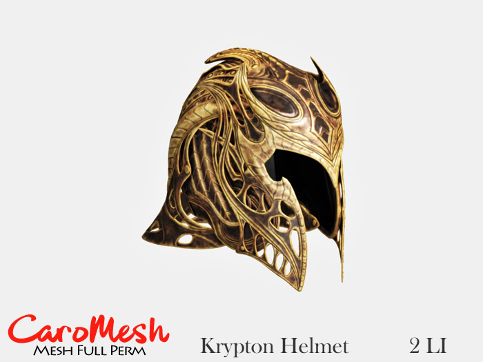 Caro Mesh Full Perm * Krypton Helmet -unpacker-