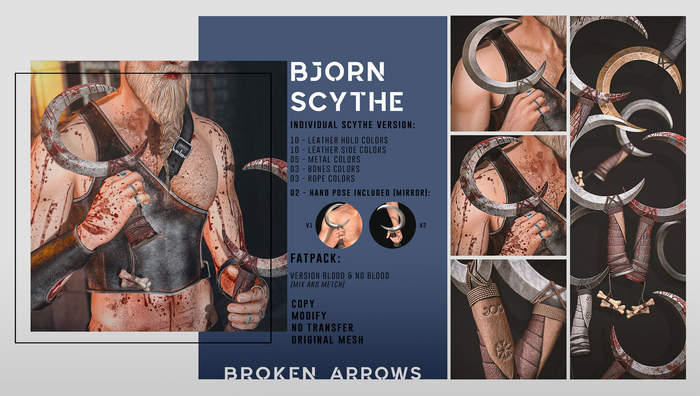 BROKEN ARROWS - Bjorn Scythe - FATPACK 