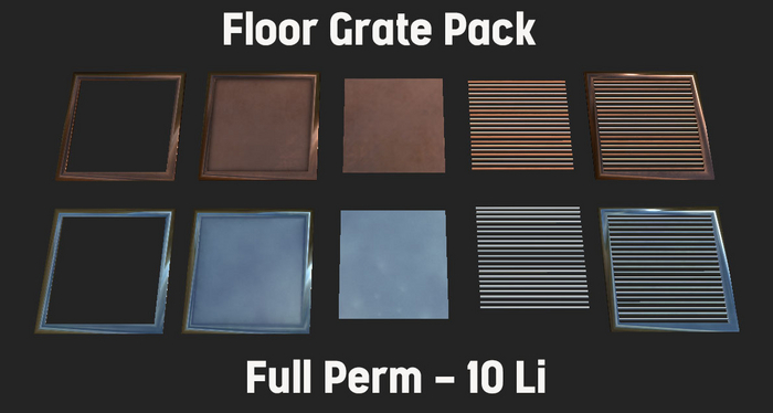 Floor Grate Pack  - Full Perm