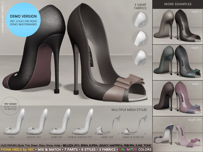 HEC DEMO - FIONA Heels GHTN-001