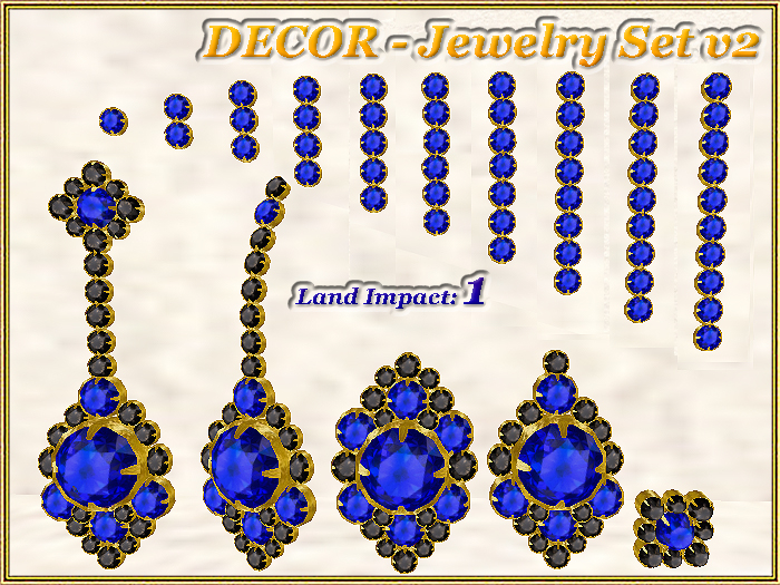 DECOR - Jewelry Set v2 (1 LI) (Full perm)