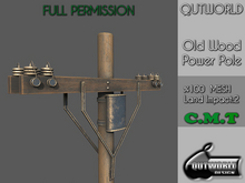 .::QUTWORLD Old Wood Power Pole::.FP 