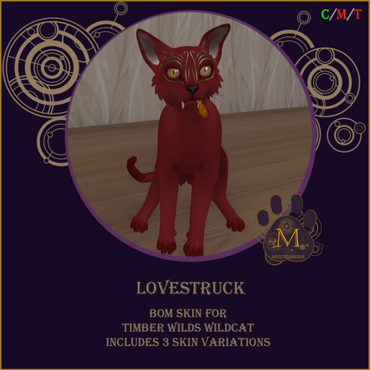 *M* TWI WIldcat Lovestruck BOM Skin