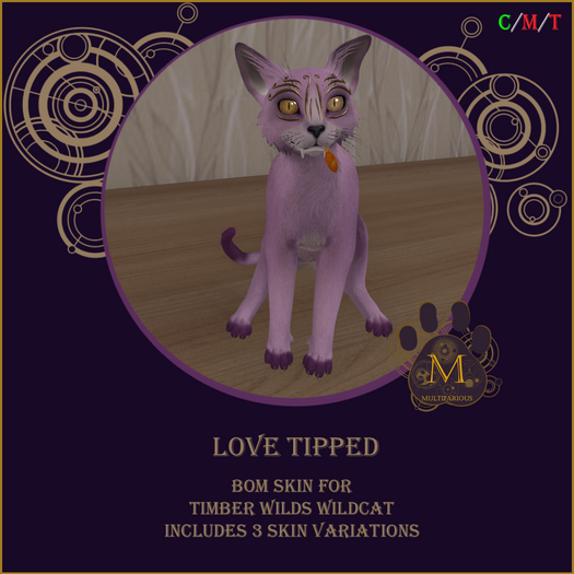 *M* TWI WIldcat Love Tipped BOM Skin