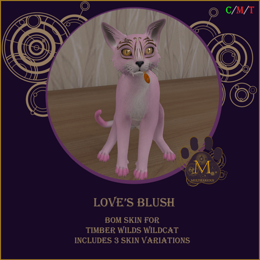 *M* TWI WIldcat Love's Blush