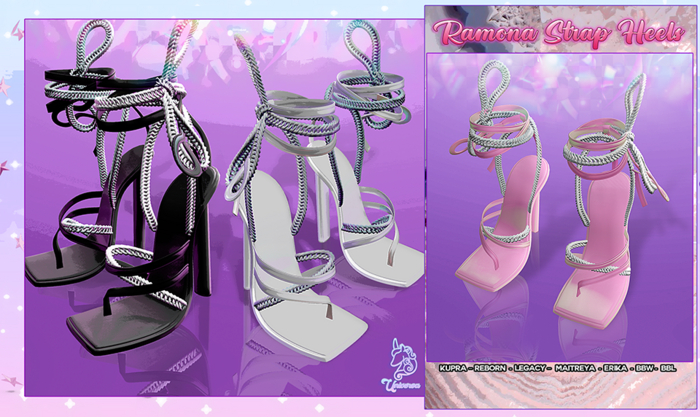 #UNIVERSA - Ramona Strap Heels - FATPACK
