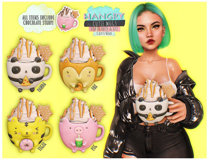 Hangry - Cutie mugs - FATPACK