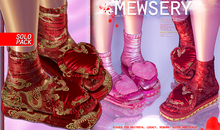 #MEWSERY Lovespell {#23 Dragon Ruby} Slides & Socks
