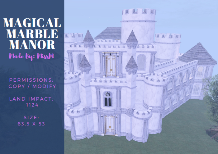 Mysterious Marble Manor ( Castle ) 