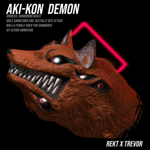 [REKT x TREVOR] - AKI-KON DEMON - (KURAMA)