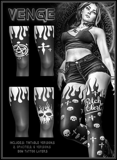VENGE - BOM - 'Hades' Legs  DEMO *Add Me*