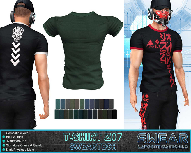 T-Shirt Mens Z07 Tee