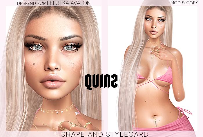 QUINZ - SHAPE AND STYLECARD SARIAH